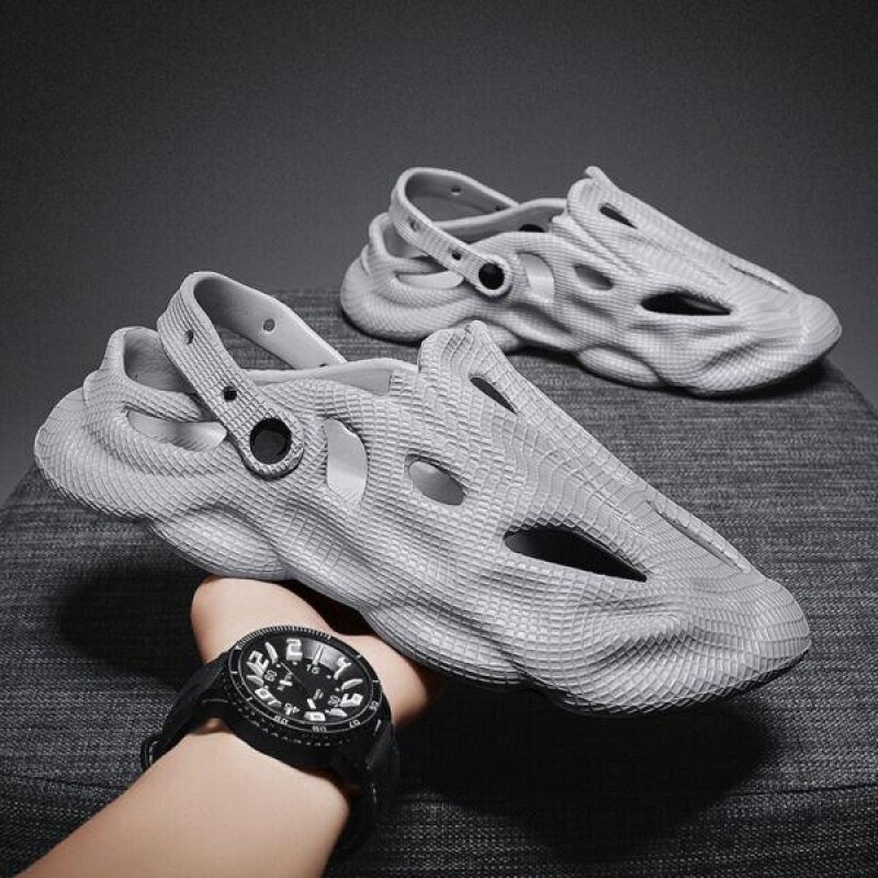 Men's Shoes Summer Beach Roman Sandals Casual Anti Slipper Runner hollow out new