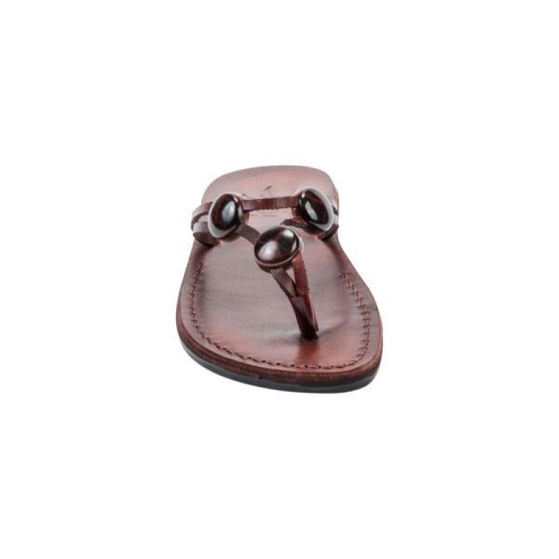 Women's Jerusalem Handmade Sandals Natural Israel Genuine Leather 5-11 sizes 
